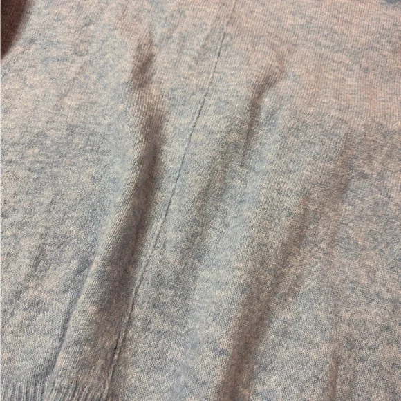 Vince Camuto Light Blue and Gray Crew Neck Sweater - Picture 3 of 7